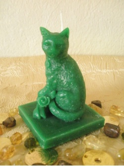 Κερί η πράσινη Γάτα