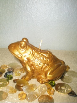 Κερί ο χρυσός βάτραχος